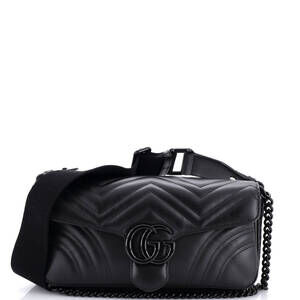 Gucci Gg Marmont Monochrome Flap Bag #247387G18B